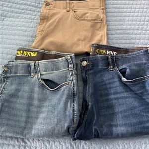 Men -Lee extreme motion pants